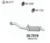 ASSO 30.7019 End Silencer